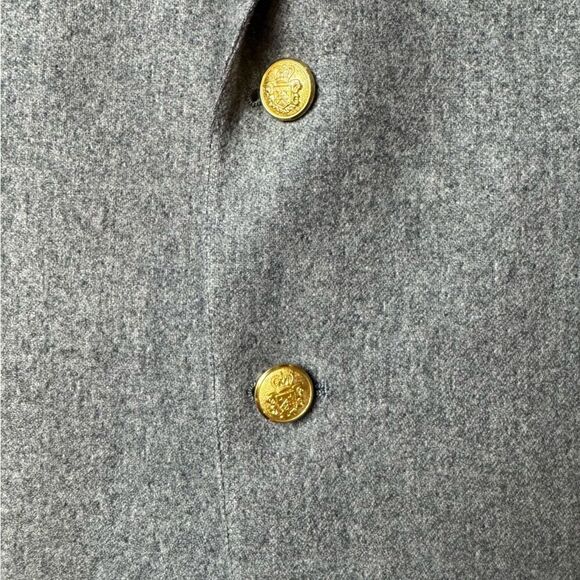 Vintage Union Made Grey 100% Wool Blazer - Picture 10 of 13
